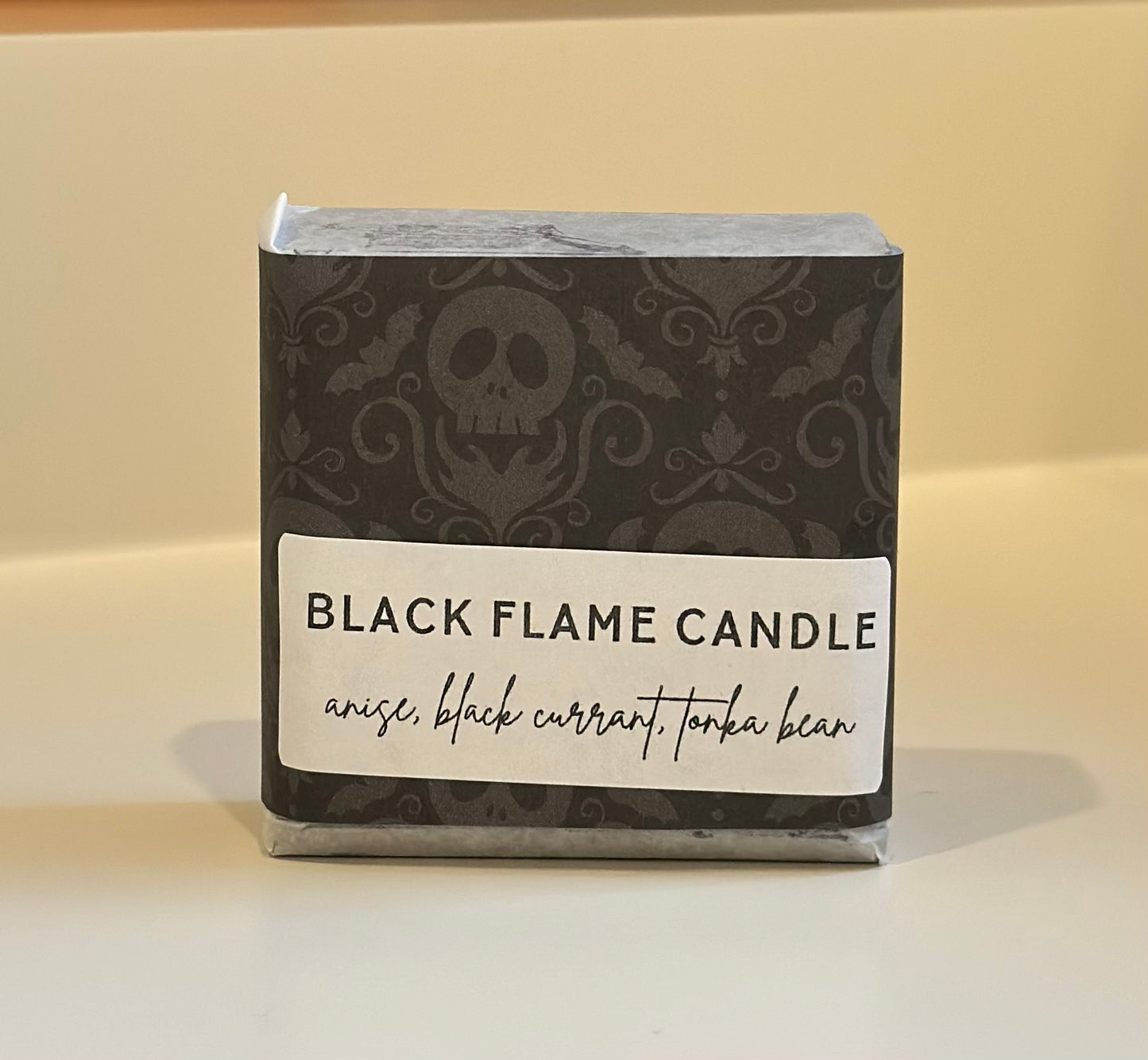 Black Flame Candle