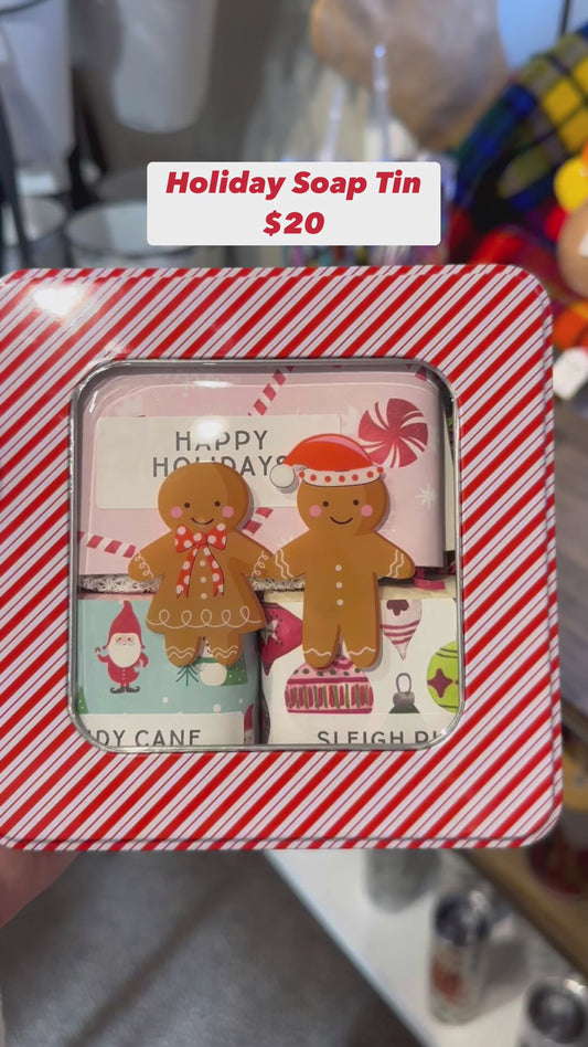 Small Gingerbread Soap Tin